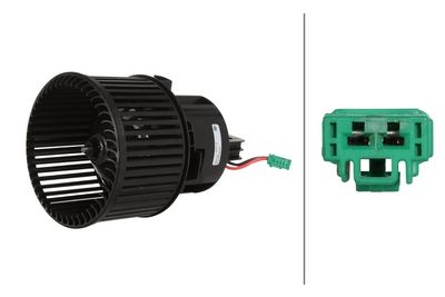 Interior Blower HELLA 8EW 366 400-621