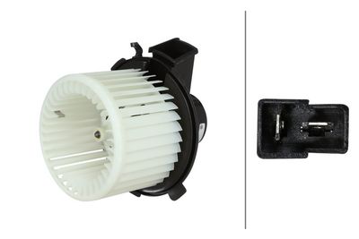 Interior Blower HELLA 8EW 366 400-831