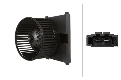 Interior Blower HELLA 8EW 366 400-841