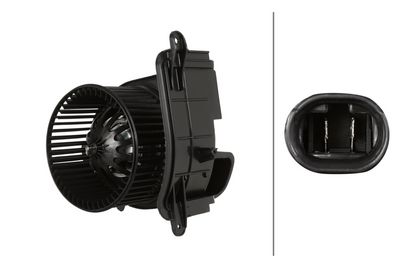 Interior Blower HELLA 8EW 366 400-941
