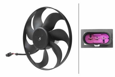Fan, engine cooling HELLA 8EW 366 420-081