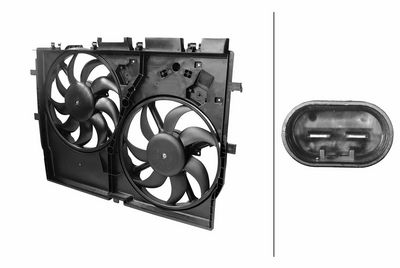 Fan, engine cooling HELLA 8EW 366 420-171