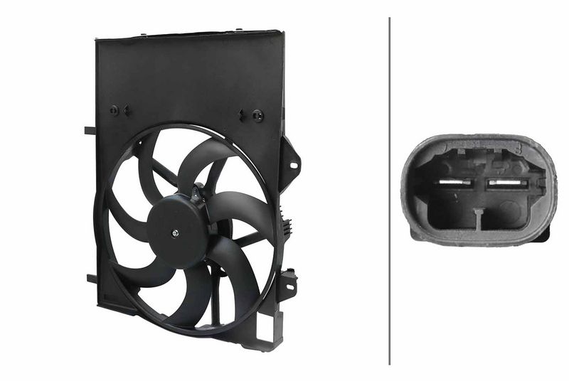 HELLA 8EW 366 420-211 Fan, engine cooling