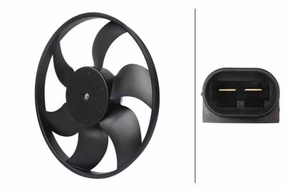 Fan, engine cooling HELLA 8EW 366 420-241