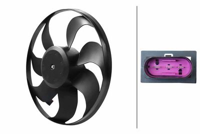 Fan, engine cooling HELLA 8EW 366 420-281