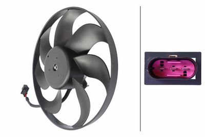 Fan, engine cooling HELLA 8EW 366 420-311