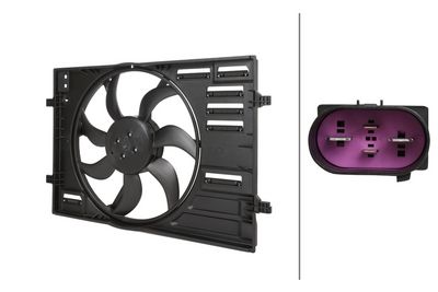 Fan, engine cooling HELLA 8EW 366 420-401