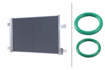 Condenser, air conditioning HELLA 8FC 366 220-121