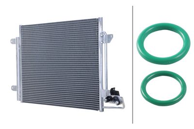 Condenser, air conditioning HELLA 8FC 366 220-441