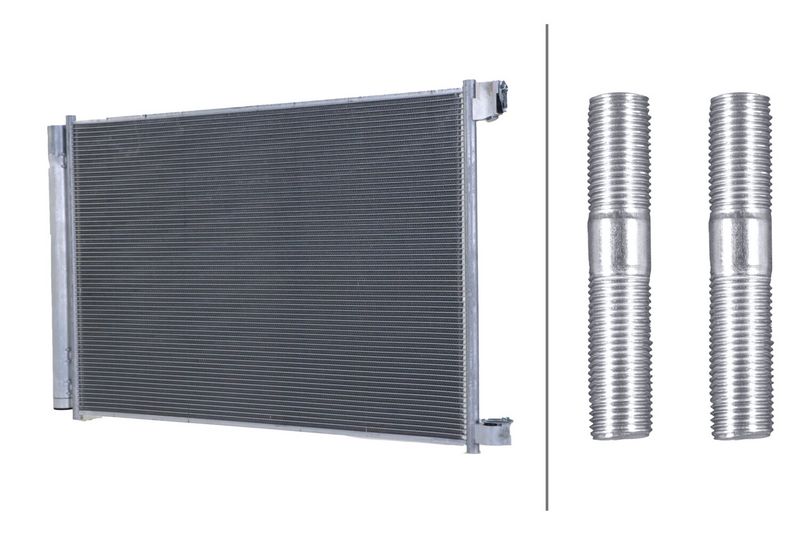 HELLA 8FC 366 220-691 Condenser, air conditioning