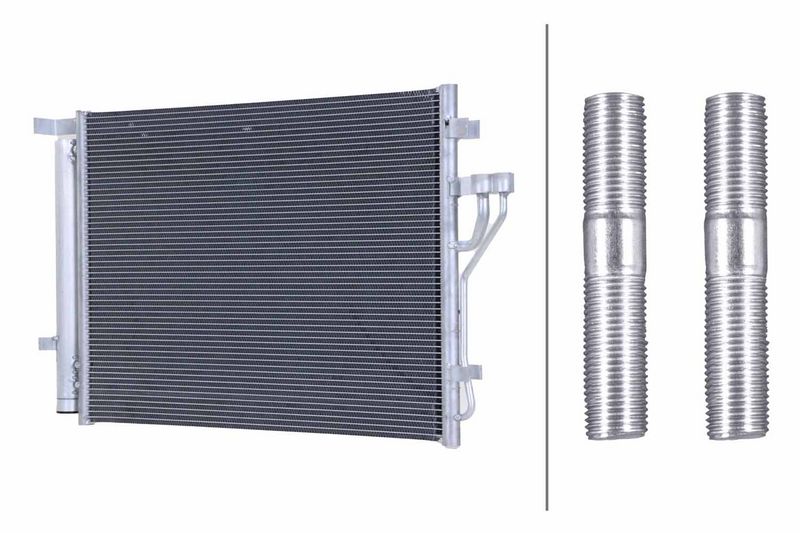 HELLA 8FC 366 220-721 Condenser, air conditioning