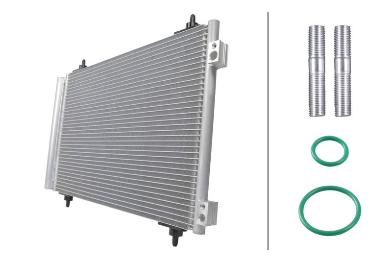 HELLA 8FC 366 220-821 Condenser, air conditioning