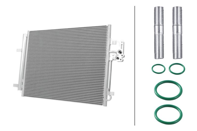 HELLA 8FC 366 220-861 Condenser, air conditioning