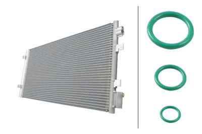 Condenser, air conditioning HELLA 8FC 366 221-731