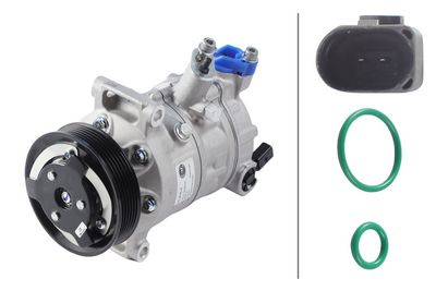 Compressor, air conditioning HELLA 8FK 366 200-491