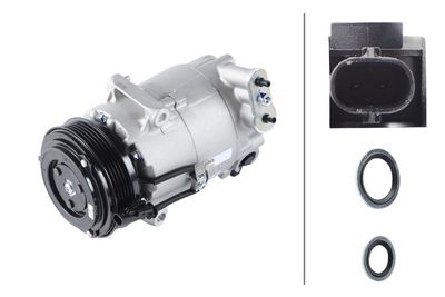 Compressor, air conditioning HELLA 8FK 366 200-521