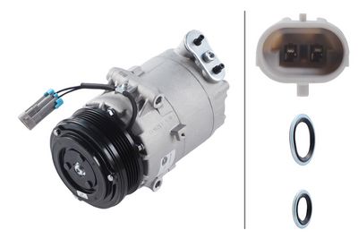 Compressor, air conditioning HELLA 8FK 366 200-721
