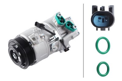 Compressor, air conditioning HELLA 8FK 366 201-111