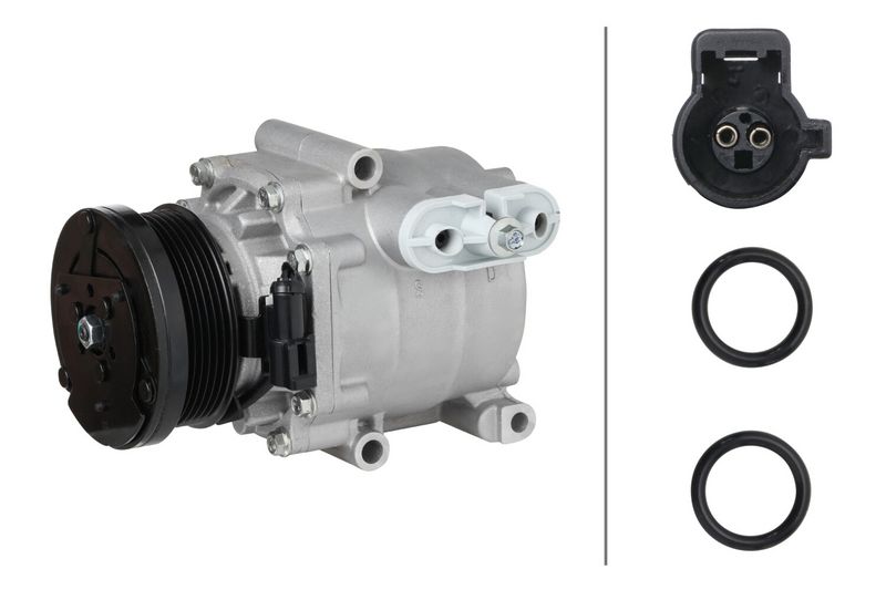 HELLA 8FK 366 201-281 Compressor, air conditioning