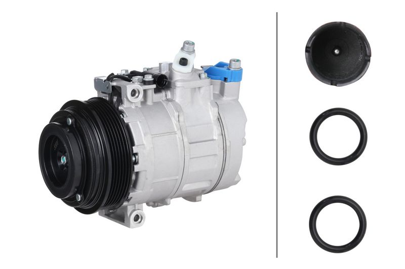 HELLA 8FK 366 201-351 Compressor, air conditioning