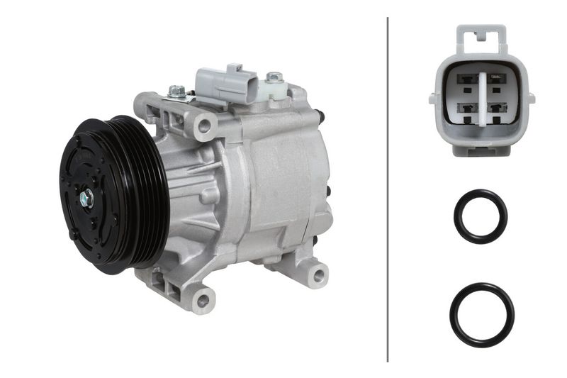 HELLA 8FK 366 201-371 Compressor, air conditioning