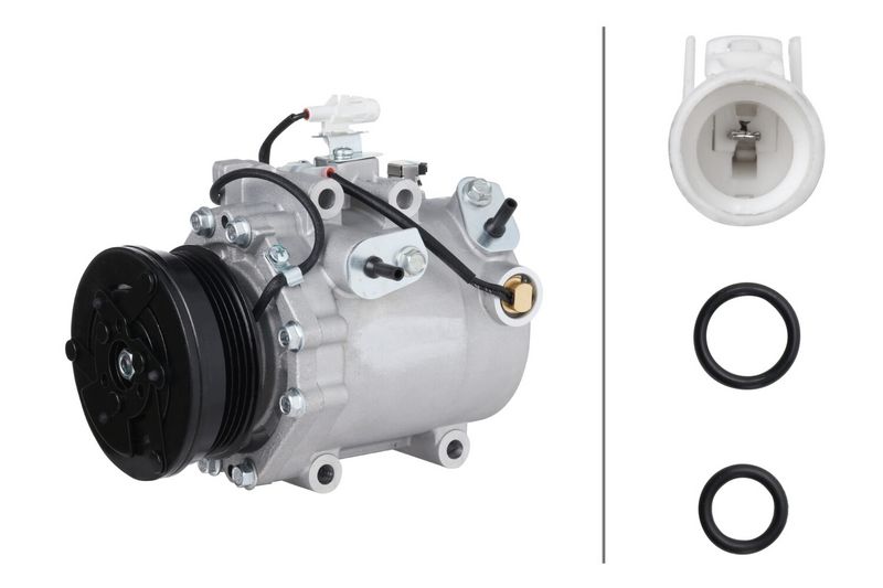 HELLA 8FK 366 201-421 Compressor, air conditioning