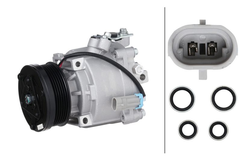 HELLA 8FK 366 201-481 Compressor, air conditioning