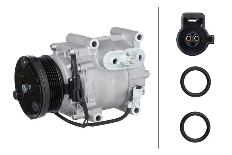 HELLA 8FK 366 201-581 Compressor, air conditioning
