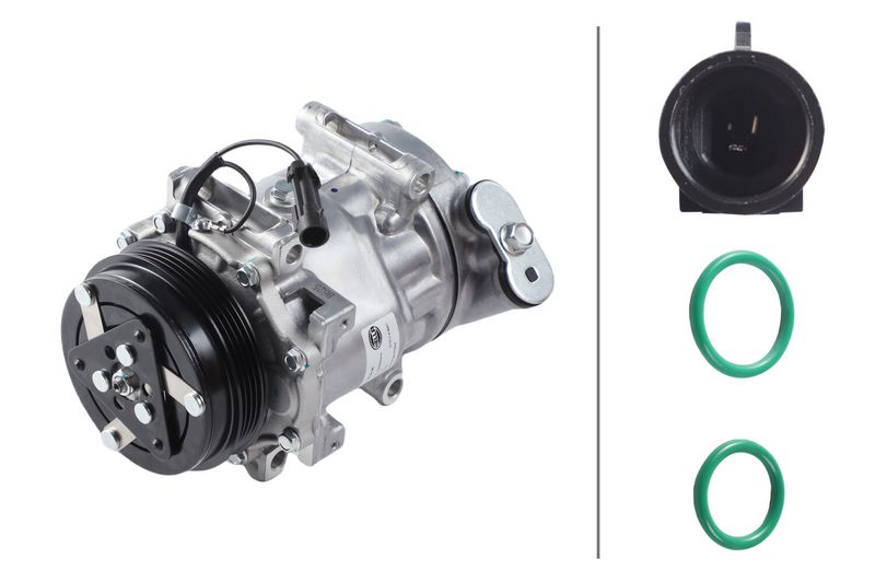 HELLA 8FK 366 201-801 Compressor, air conditioning