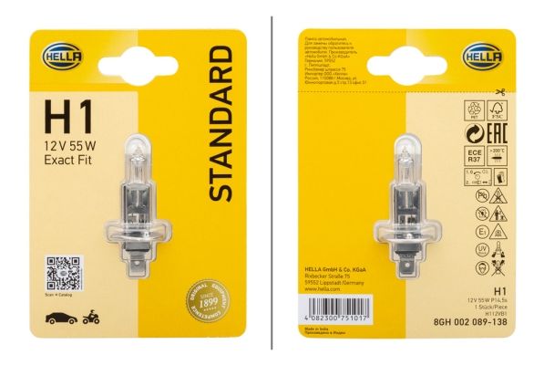 HELLA 8GH 002 089-138 Bulb, spotlight
