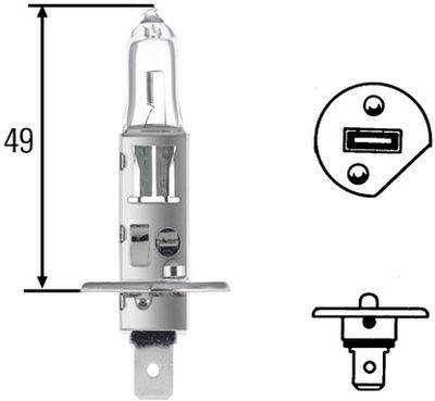 Bulb HELLA 8GH 002 089-501