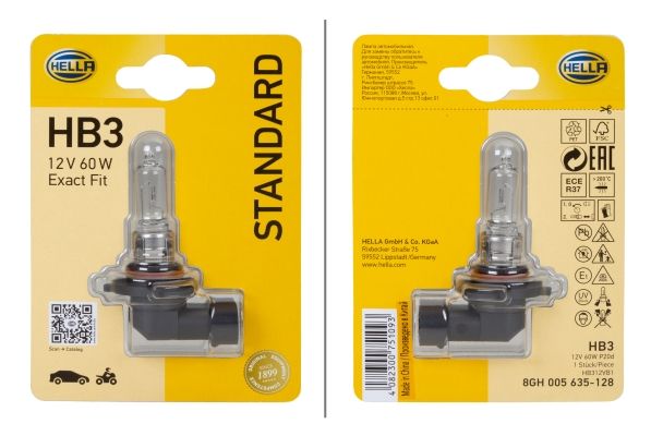 HELLA 8GH 005 635-128 Bulb, spotlight