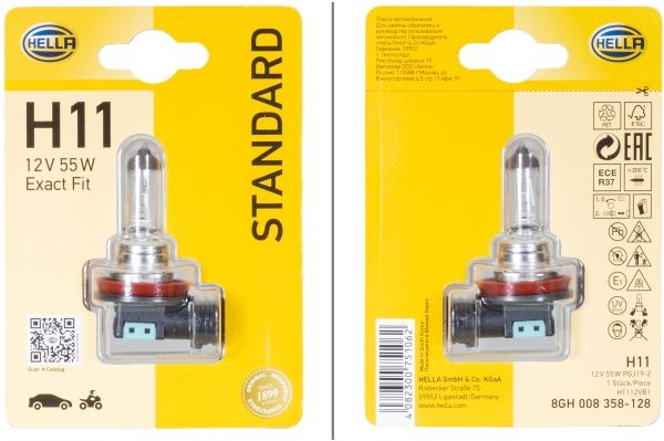 HELLA 8GH 008 358-128 Bulb, spotlight