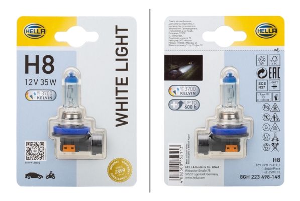 HELLA 8GH 223 498-148 Bulb, spotlight