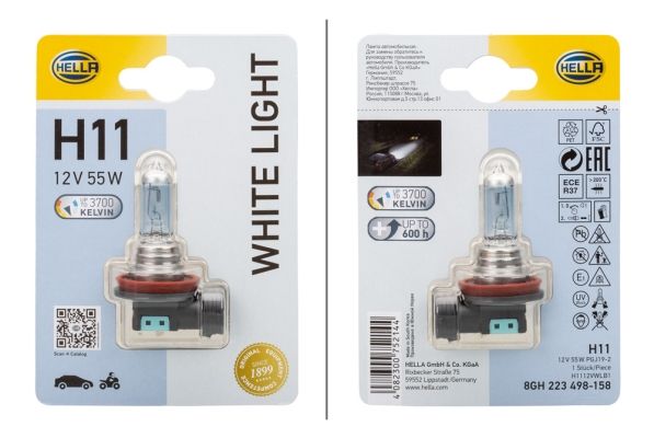 HELLA 8GH 223 498-158 Bulb, spotlight