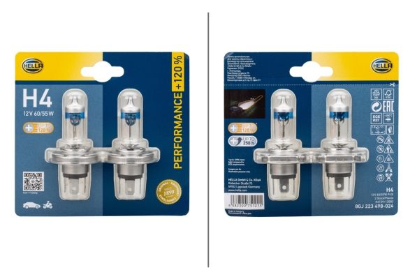 HELLA 8GJ 223 498-024 Bulb, spotlight