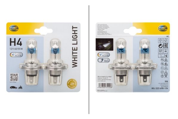HELLA 8GJ 223 498-124 Bulb, spotlight
