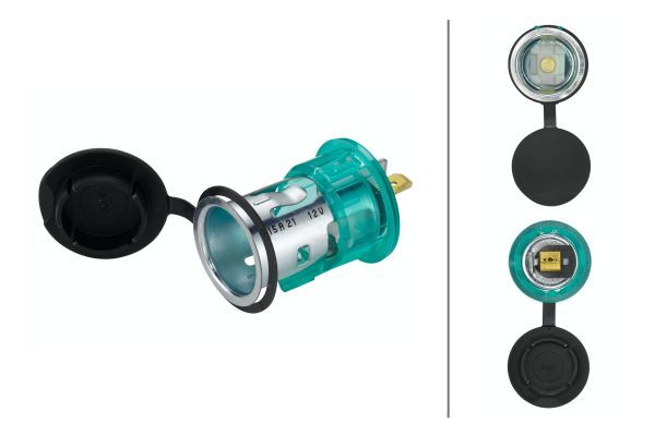 HELLA 8JB 008 023-001 Socket