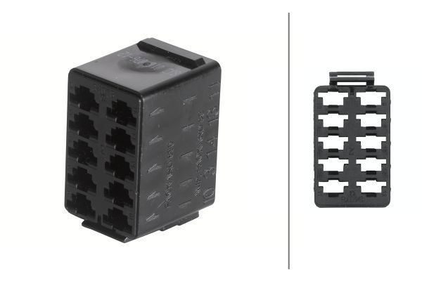 HELLA 8JD 010 076-122 Plug Housing