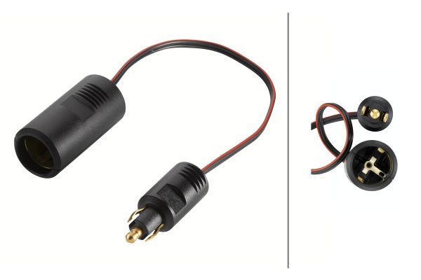 HELLA 8KA 007 589-101 Adaptor, cigarette lighter