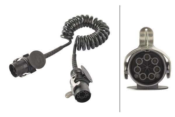 HELLA 8KA 007 648-081 Coiled Cable