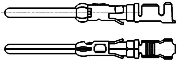 HELLA 8KW 863 924-003 Cable Connector