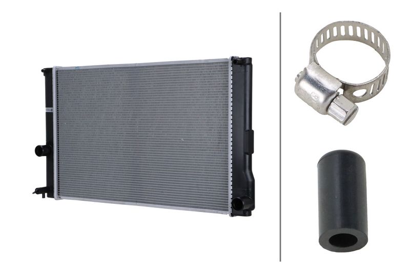 HELLA 8MK 366 300-361 Radiator, engine cooling
