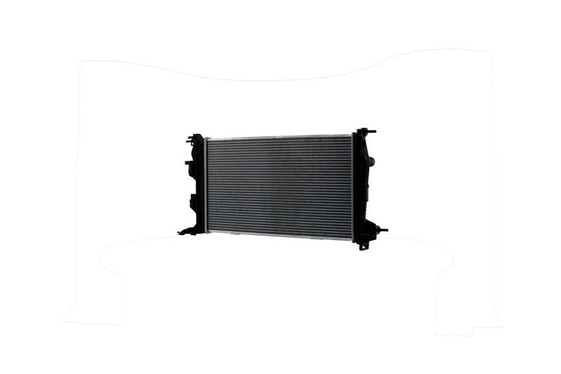 HELLA 8MK 366 300-971 Radiator, engine cooling
