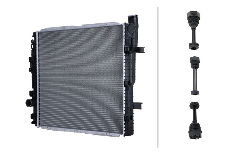 HELLA 8MK 366 300-991 Radiator, engine cooling