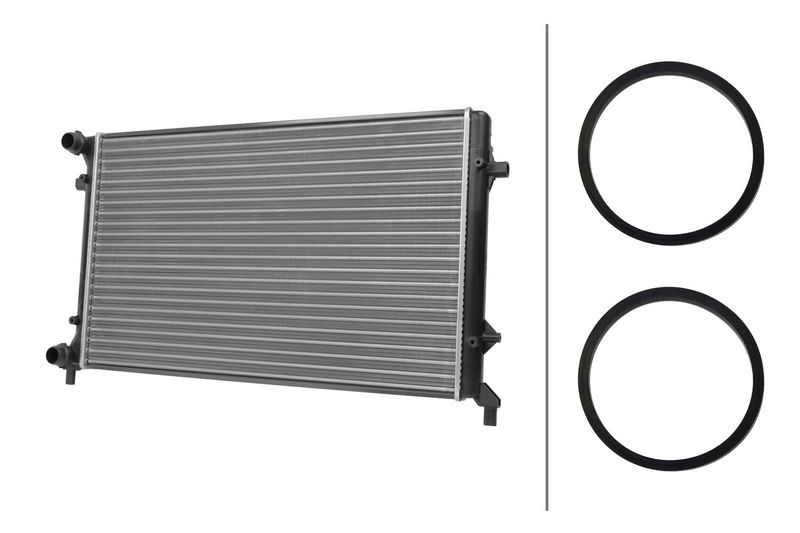 HELLA 8MK 366 301-321 Radiator, engine cooling