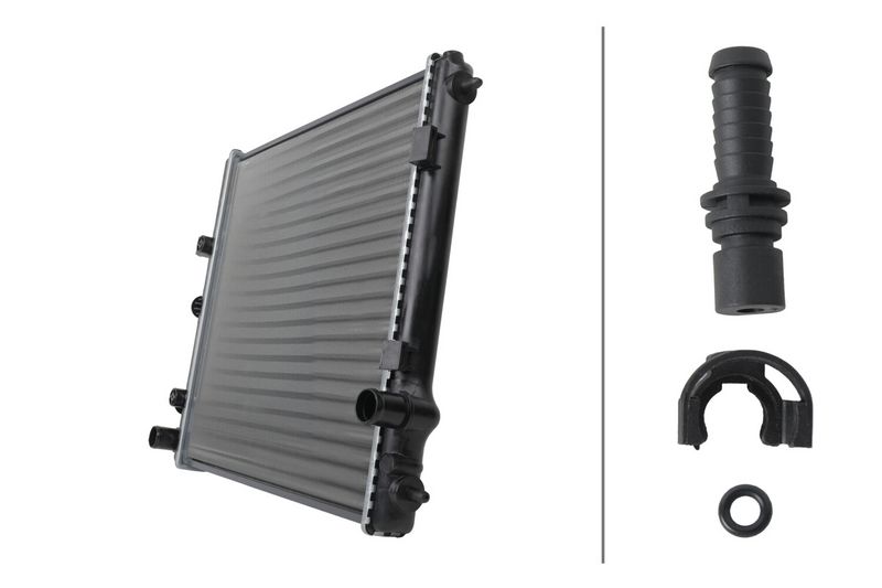 HELLA 8MK 366 301-371 Radiator, engine cooling