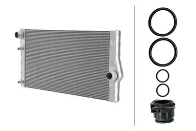 Radiator, engine cooling HELLA 8MK 366 301-811