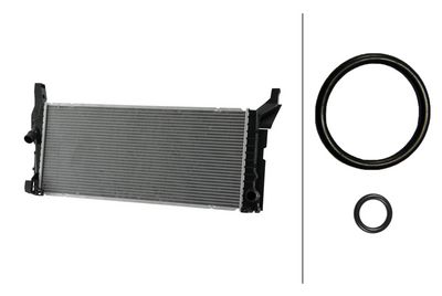 Radiator, engine cooling HELLA 8MK 366 301-941