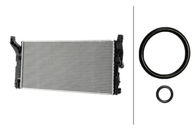 Radiator, engine cooling HELLA 8MK 366 301-961